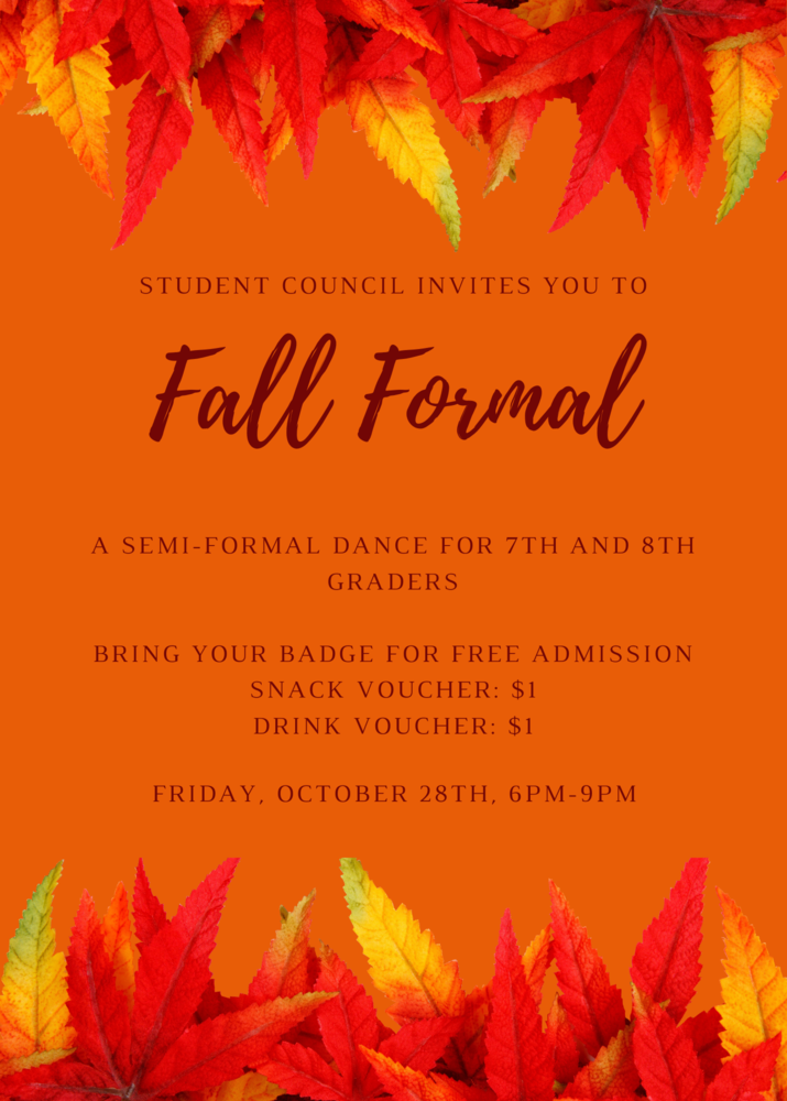 7th and 8th Fall Dance