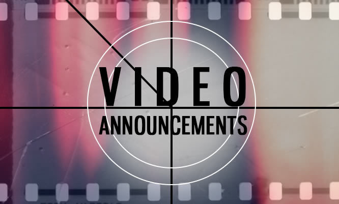 7-12 Video Announcements!
