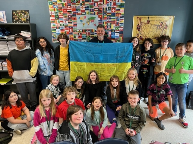 AAA 5th grade honors Ukraine