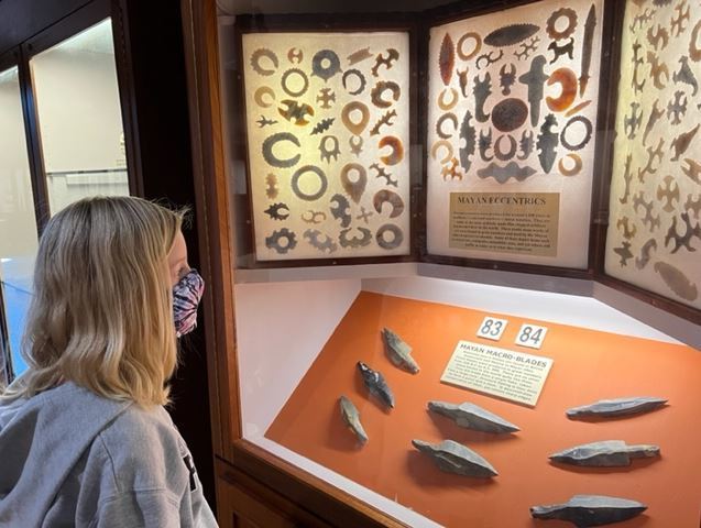 Students at the Museum of Native American Museum 