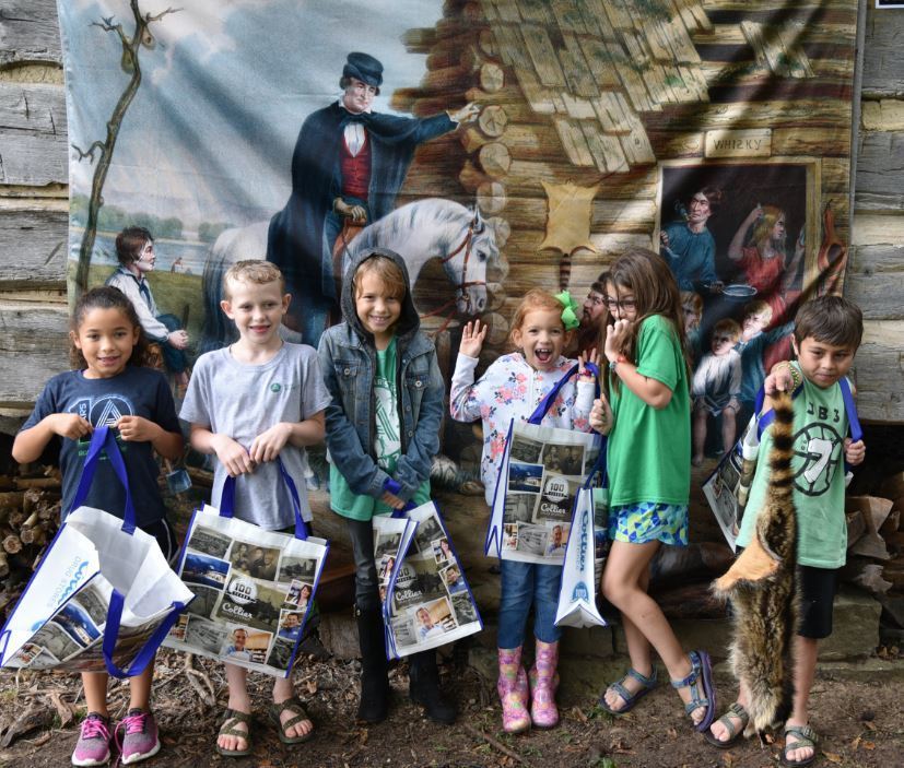 AAA 1st and 2nd Grades visit the Shiloh Museum for Arkansas Symbols Day