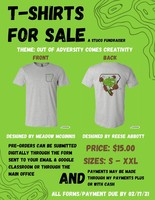 7-12 Student Council offering T-shirts for Sale