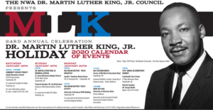 NWA Martin Luther King, Jr Holiday Events