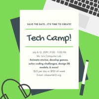 K6 Tech Summer Camp Info