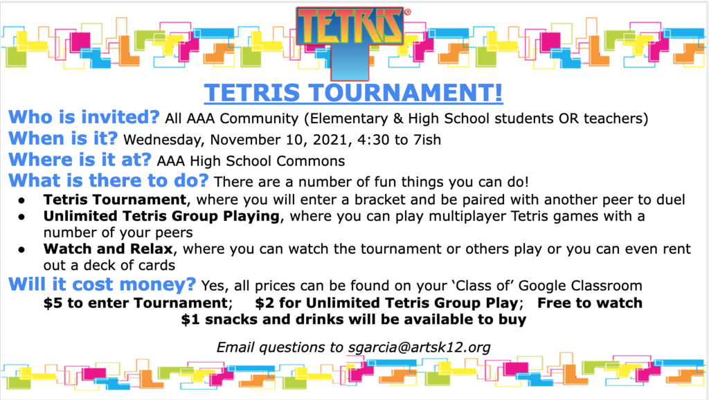 Tetris Tournament
