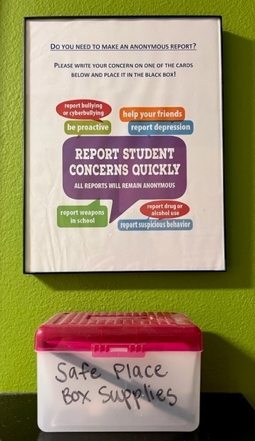 Anonymous Reporting Box